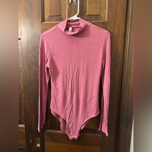 Long Sleeve, Cowl Neck Bodysuit - Picture 1 of 5